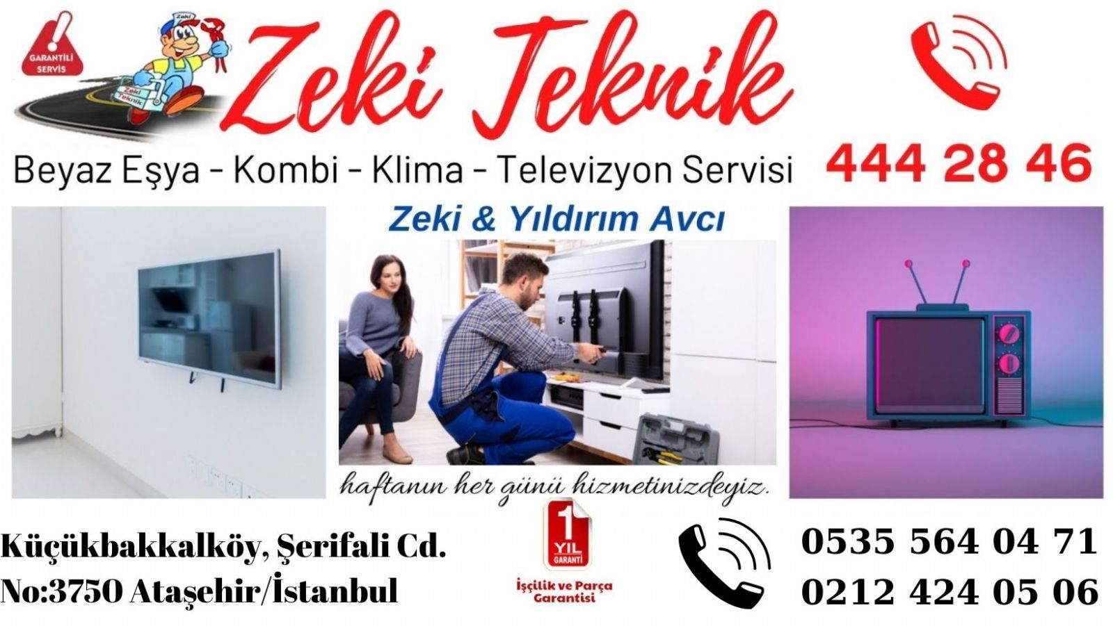 Küçükbakkalköy Televizyon Tamircisi